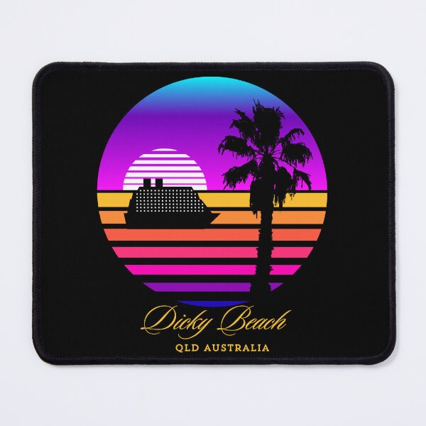 Item preview, Dicky Beach, Qld, Australia designed and sold by PurrfectionMeow.