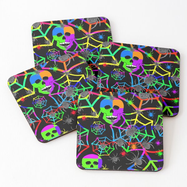 Item preview, Happy Halloween Spiders And Skull Patterns designed and sold by Sartoris Art.