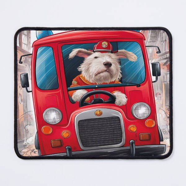 Item preview, Fireman Dog designed and sold by M-Y-A-R-T-.