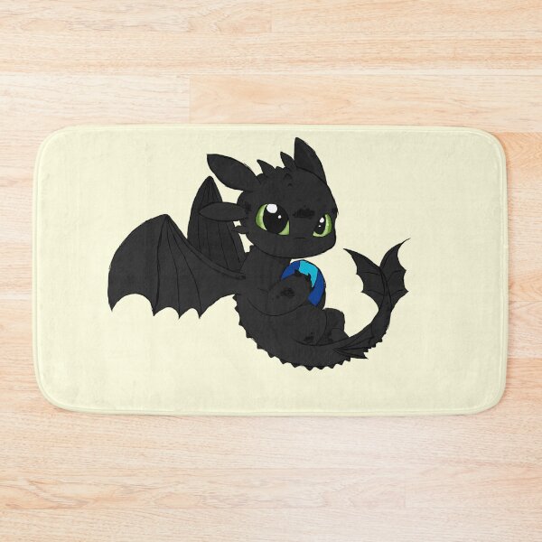 Item preview, HTTYD - Cute Night Fury Chibi designed and sold by ForevFantasy.
