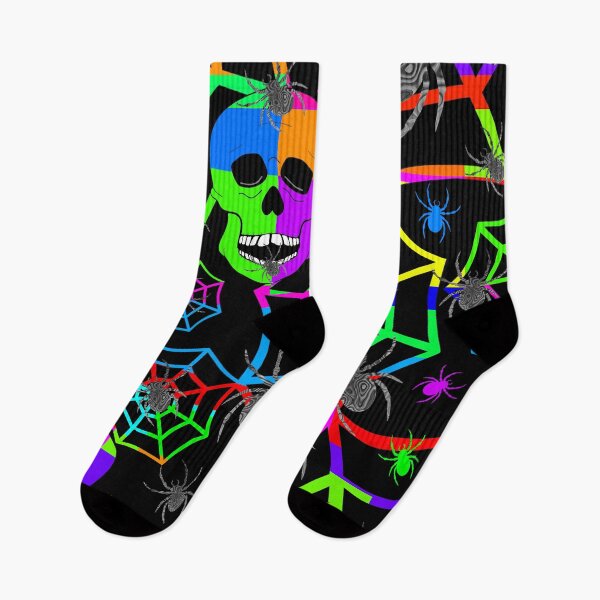 Item preview, Happy Halloween Spiders Skulls designed and sold by Sartoris Art.