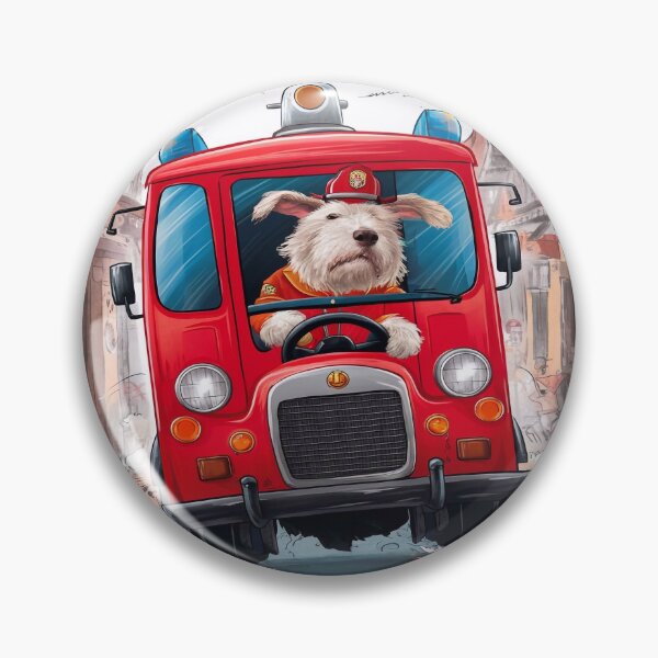 Item preview, Fireman Dog designed and sold by m-y-A-I-A-R-T-.