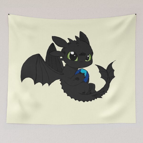 Artikelvorschau, HTTYD – Süßes Nachtschatten-Chibi entworfen und verkauft von ForevFantasy.