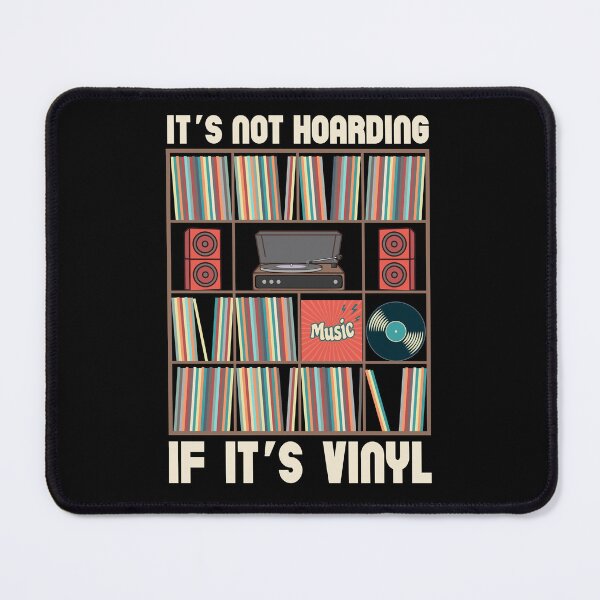 Item preview, Love Vinyl Music It's Not Hoarding If It's Vinyl Records Collector Gift Retro designed and sold by alenaz.
