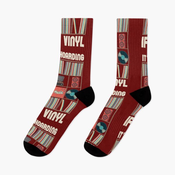 Item preview, Love Vinyl Music It's Not Hoarding If It's Vinyl Records Collector Gift Retro designed and sold by alenaz.