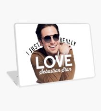 I just really love Sebastian Stan Laptop Skin
