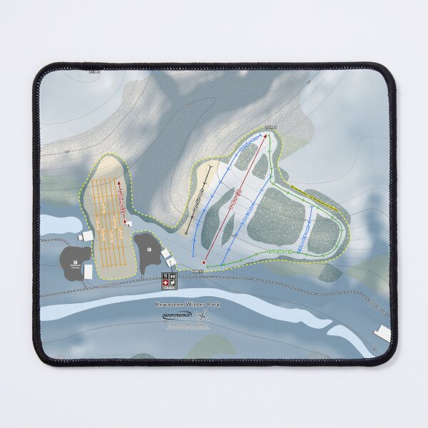 Item preview, Kewaunee Winter Park Resort Trail Map designed and sold by Mapsynergy.
