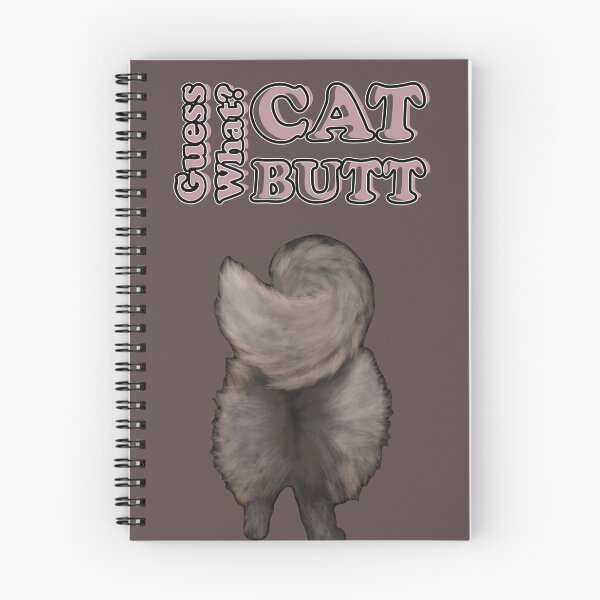 Item preview, Guess What? CAT BUTT (Brown Background) designed and sold by MptR.