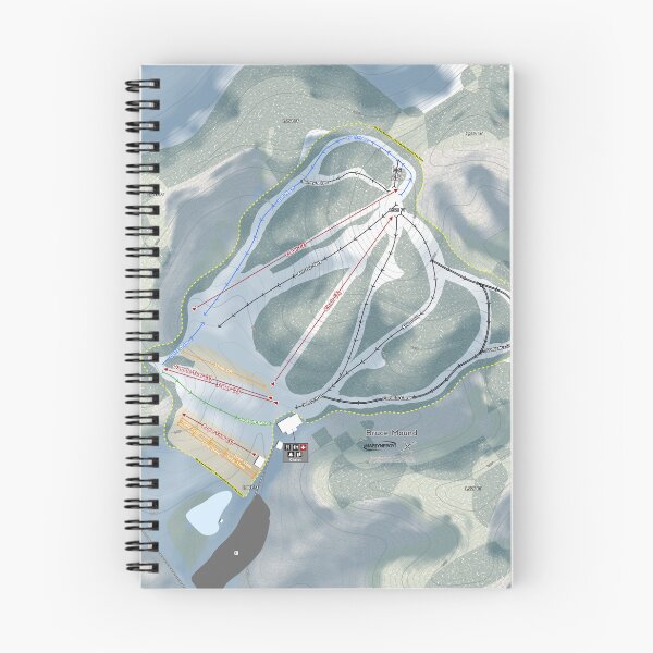 Item preview, Bruce Mound Resort Trail Map designed and sold by Mapsynergy.