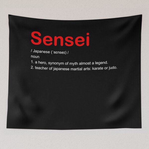 Item preview, Sensei - BLK designed and sold by LuizSilva1983.