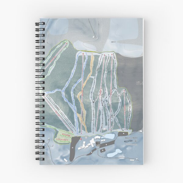 Item preview, Devil's Head Trail Map designed and sold by Mapsynergy.