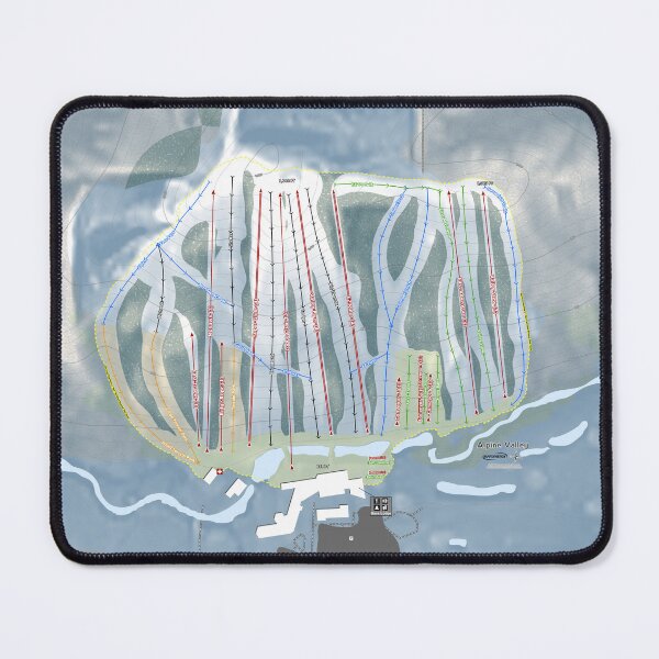 Item preview, Alpine Valley Trail Map designed and sold by Mapsynergy.