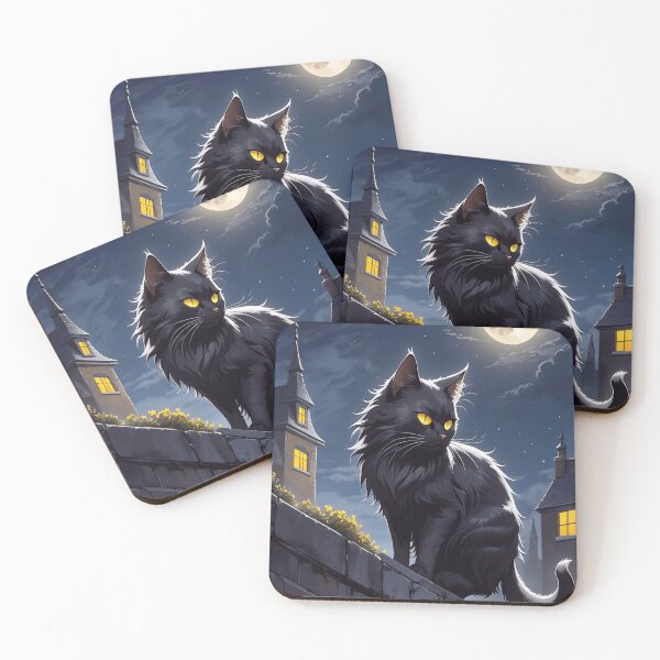 Item preview, Cat at Night designed and sold by M-Y-A-R-T-.