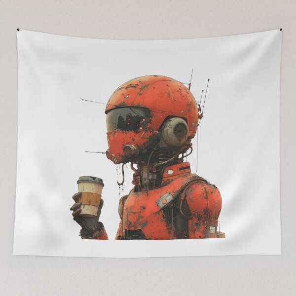 Item preview, Cyberpunk Coffee Break designed and sold by KazyWeeb.