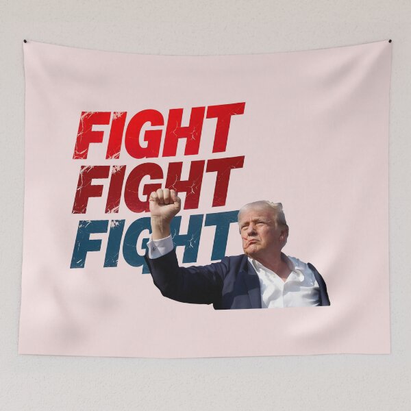 Item preview, FIGHT FIGHT FIGHT - Donald Trump Rally Shot, Trump Fight 2024 designed and sold by FEBRICAST.