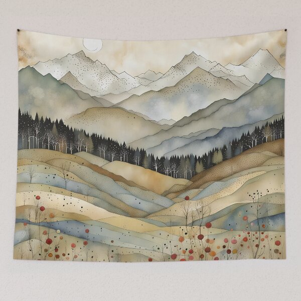 Item preview, Mountains designed and sold by Cathi.