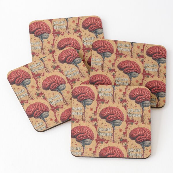 Item preview, Cartoon Style Brain with "Brain Inside" designed and sold by Piotrek0001.