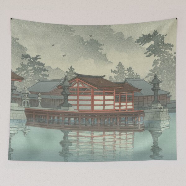 Item preview, kawase hasui print, kawase hasui wallpaper, hasui kawase art, hasui kawase artwork, kawase hasui peinture designed and sold by rosa-reid.