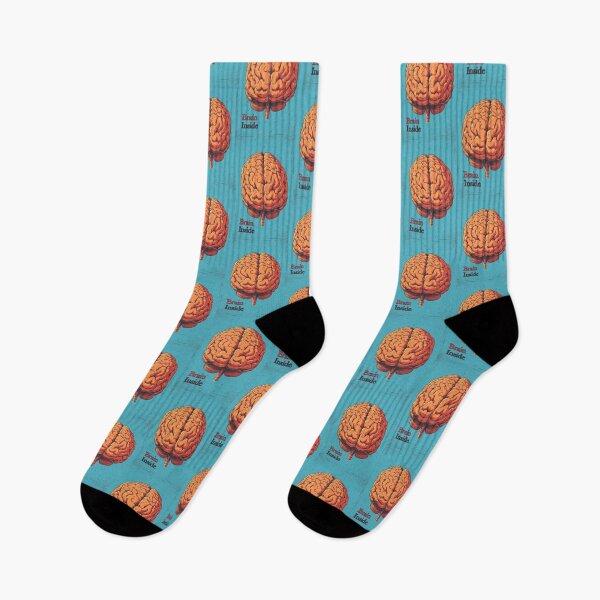 Item preview, Cartoon Style Brain with "Brain Inside" designed and sold by Piotrek0001.