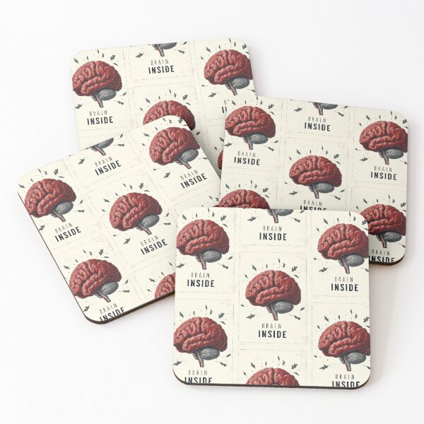 Item preview, Cartoon Style Brain with "Brain Inside" designed and sold by Piotrek0001.