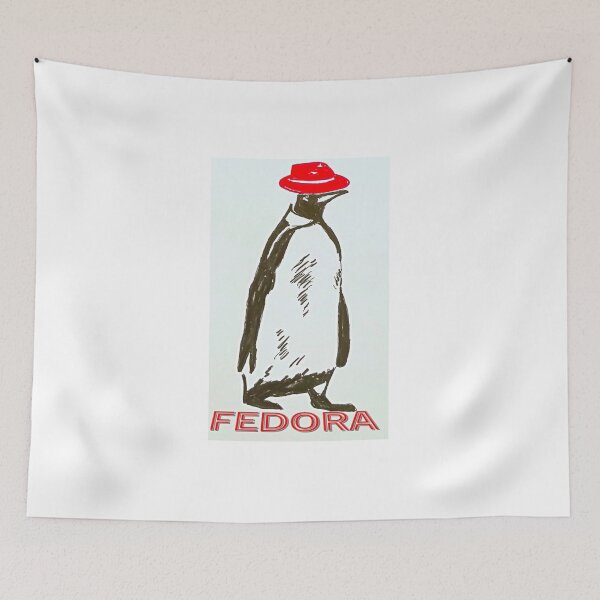 Artikelvorschau, Pinguin-Fedora entworfen und verkauft von SJHorsfall.