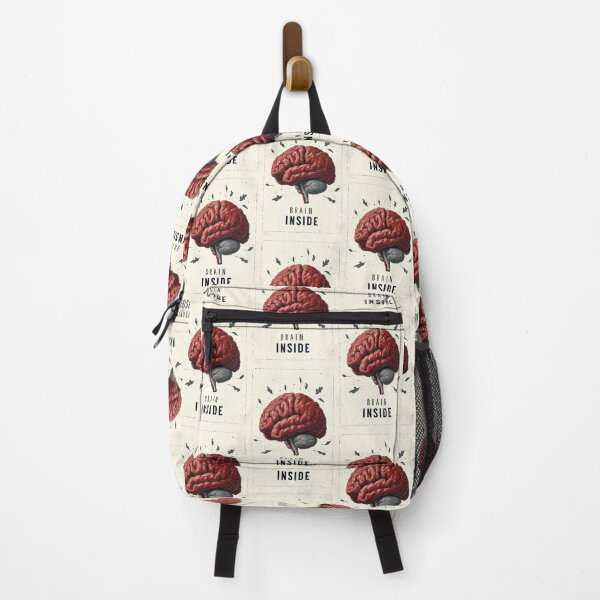 Item preview, Cartoon Style Brain with "Brain Inside" designed and sold by Piotrek0001.