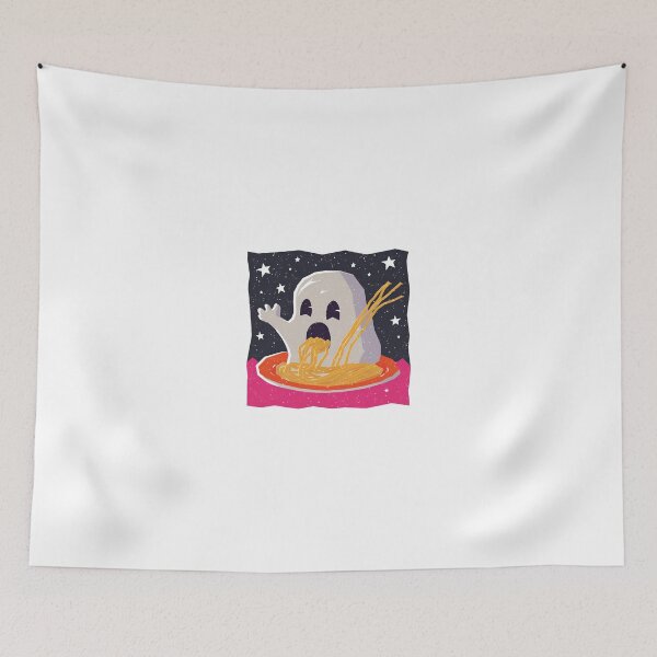 Item preview, ghost eats spaghetti bc why not designed and sold by gammye.