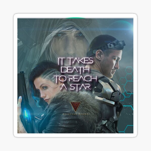 IT TAKES DEATH TO REACH A STAR ALL CHARACTERS 2 Sticker