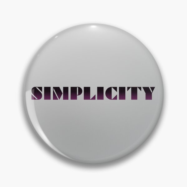 Artikelvorschau, „SIMPLICITY“ Halbtoneffekt-Typografie entworfen und verkauft von trepiu.