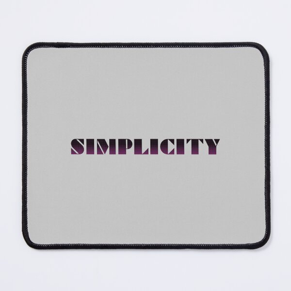 Item preview, 'SIMPLICITY' halftone effect typography designed and sold by trepiu.