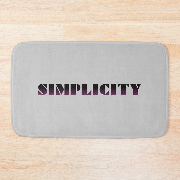 Item preview, 'SIMPLICITY' halftone effect typography designed and sold by trepiu.