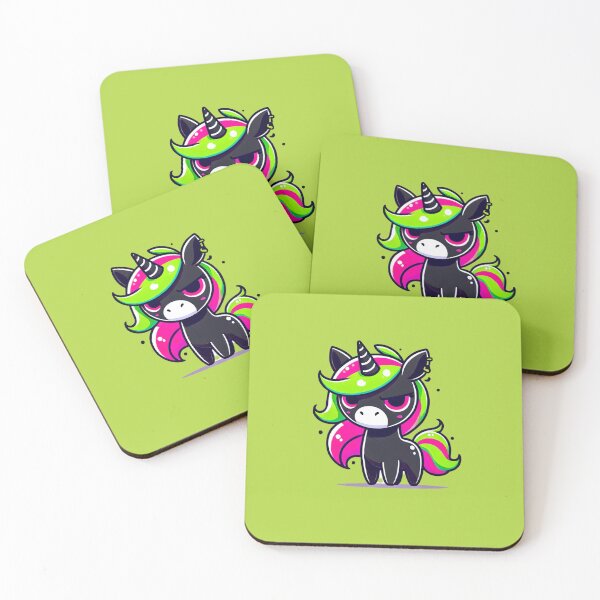 Item preview, "Enchanted Gaze" - The Cute Dark Unicorn designed and sold by 3DAF.