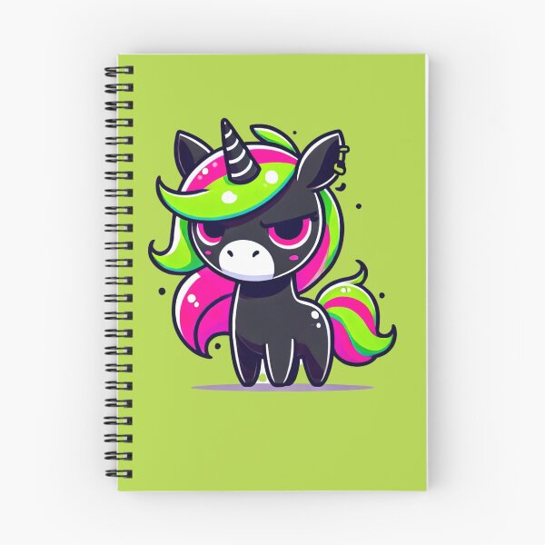 Item preview, "Enchanted Gaze" - The Cute Dark Unicorn designed and sold by 3DAF.