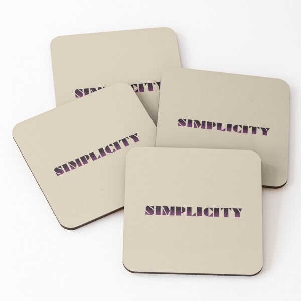 Item preview, 'SIMPLICITY' halftone effect typography designed and sold by trepiu.