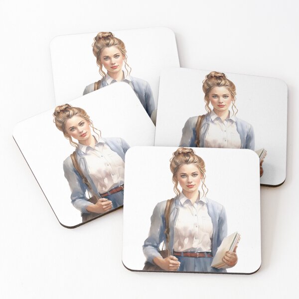 Item preview, Back to School - Woman Teacher  designed and sold by GiraffeCreative.
