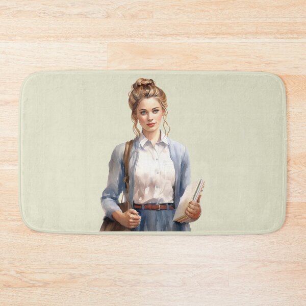 Item preview, Back to School - Woman Teacher  designed and sold by GiraffeCreative.