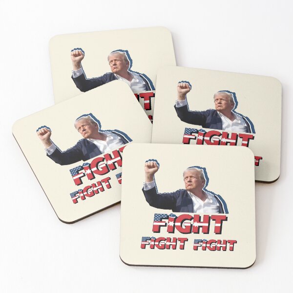 Item preview, FIGHT FIGHT FIGHT - Donald Trump Shot in rally , Trump Fight 2024, make America great again designed and sold by FebricFusion.