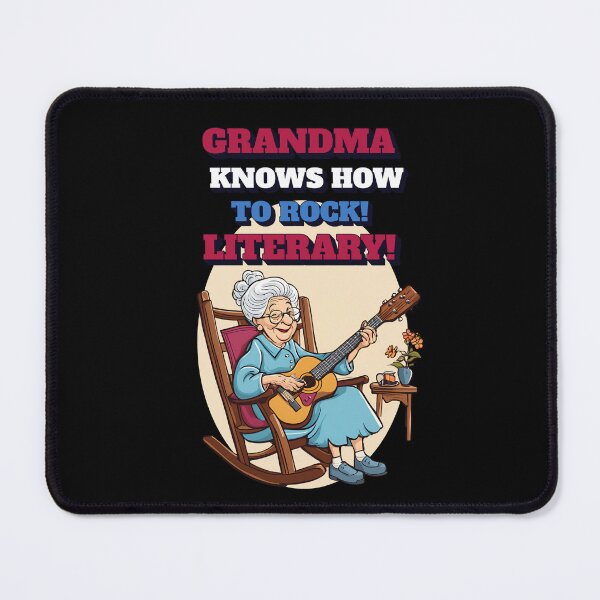 Item preview, Grandma Knows How To Rock! Literary! designed and sold by signshirtz.