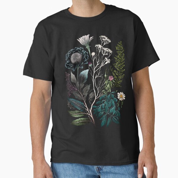 Item preview, Witcy Dark Academia Botanische Kunst designed and sold by Enyr.