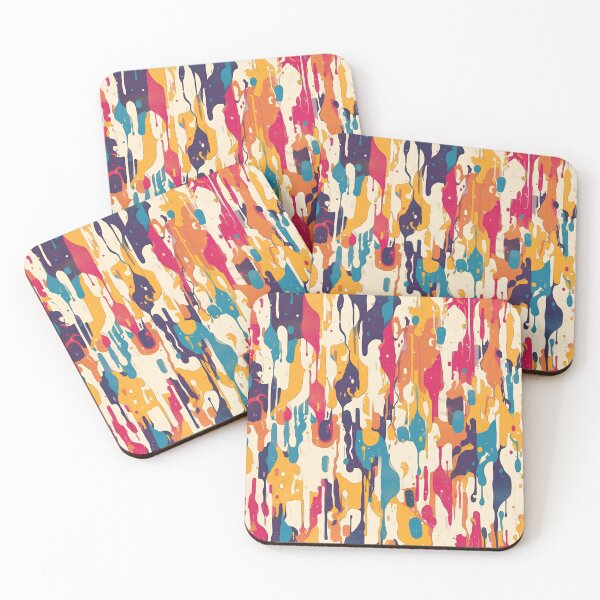 Item preview, Watercolor Drip Pattern designed and sold by Windy-market.