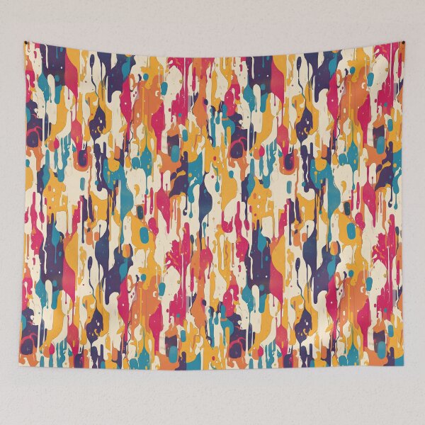 Item preview, Watercolor Drip Pattern designed and sold by Windy-market.