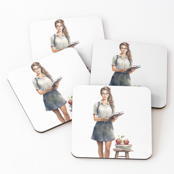 Item preview, Back to School - Woman Teacher  designed and sold by GiraffeCreative.