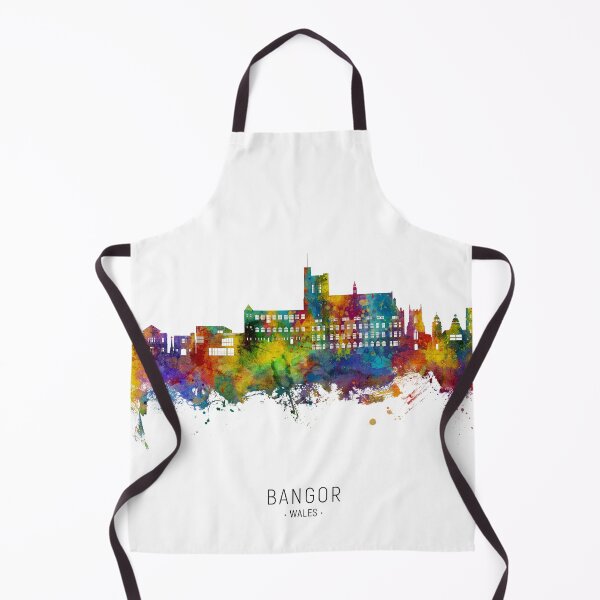 Item preview, Bangor Wales Skyline designed and sold by ArtPrints.