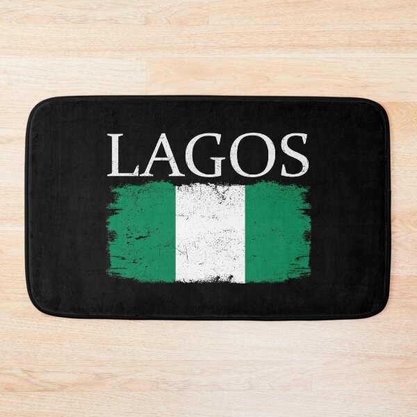 Item preview, Lagos Nigeria Flag Nigeria Tourist Lagos City Tourist designed and sold by farhanhafeez.