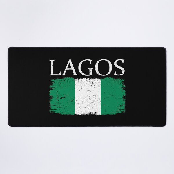 Item preview, Lagos Nigeria Flag Nigeria Tourist Lagos City Tourist designed and sold by farhanhafeez.