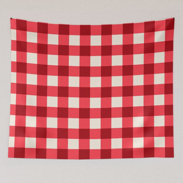 Item preview, ZucyakSa Red Gingham Christmas designed and sold by ZucyakSa.