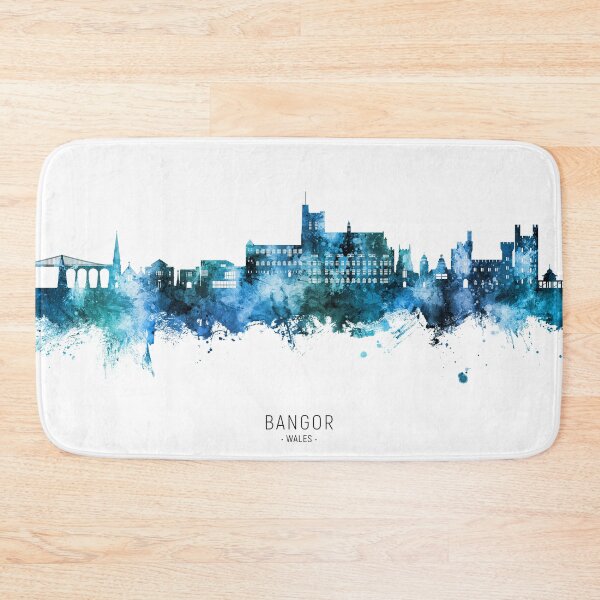 Item preview, Bangor Wales Skyline designed and sold by ArtPrints.
