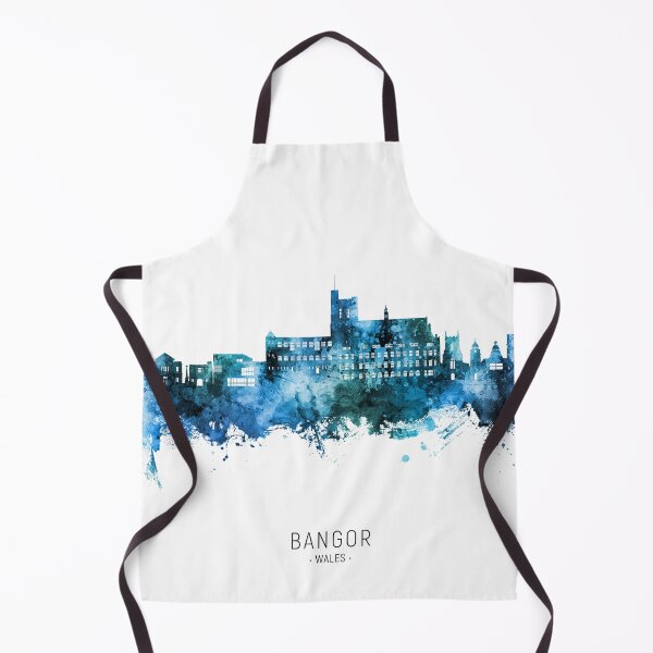 Item preview, Bangor Wales Skyline designed and sold by ArtPrints.