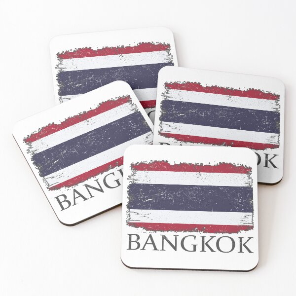 Artikelvorschau, Thailand Flag Bangkok Thailand Tourist Capital Thailand entworfen und verkauft von farhanhafeez.