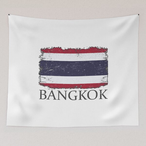 Item preview, Thailand Flag Bangkok Thailand Tourist Capital Thailand designed and sold by farhanhafeez.
